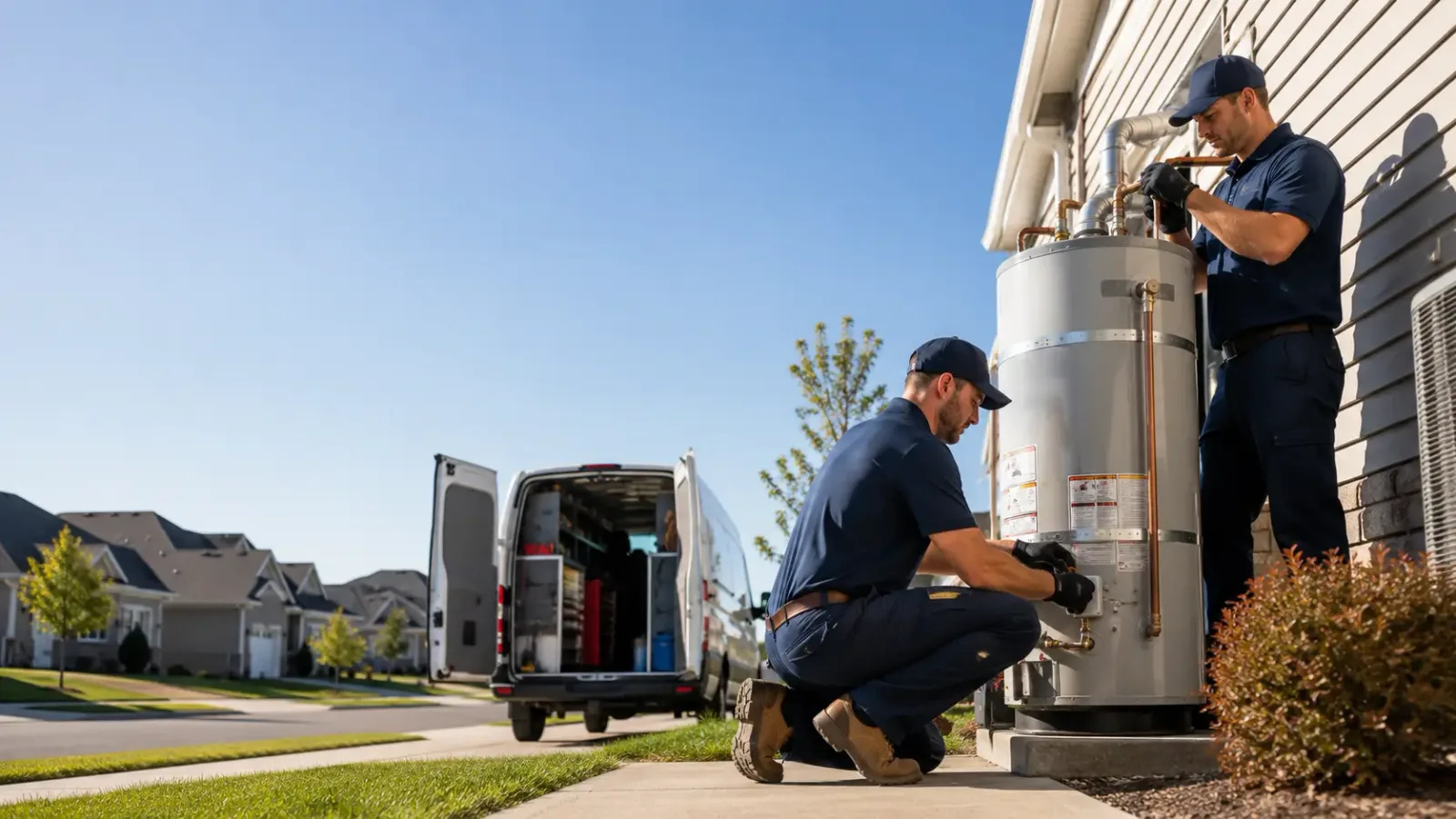 Water Heater Installation in Moffett, OK